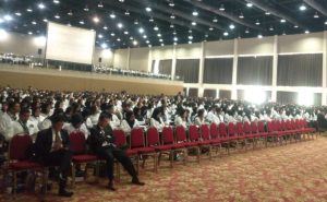 1850 Anggota Luar Biasa (ALB) Ikatan Notaris Indonesia mengikuti UKEN 2023 di Eco Park, Ancol Jakarta Utara