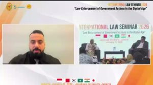 Pembicara seminar dari Negara Bahrain