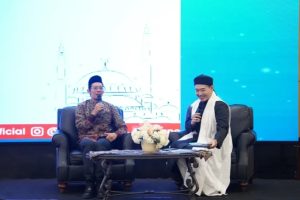 Tausiyah Ustadz Handy Bony didampingi moderator Kang Pupi Rahman
