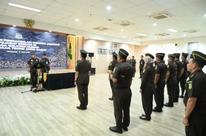 Pelantikan Kajari Kabupaten Sukabumi oleh Kejati Jabar
