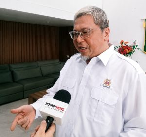 Ketua Umum PP INI Irfan Ardiansyah, SH, saat memberikan keterangan kepada pers