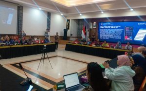 Fokus Group Discussion Peran Undang-Undang Nomor 31 Tahun 2000 tentang Desain Industri Dalam Mendukung Ekonomi Kreatif Nasional yang diselenggarakan Kantor Wilayah Kementerian Hukum Jawa Barat di Aula Perpustakaan Darul Ilmi, Kamis (6/8/2026).
